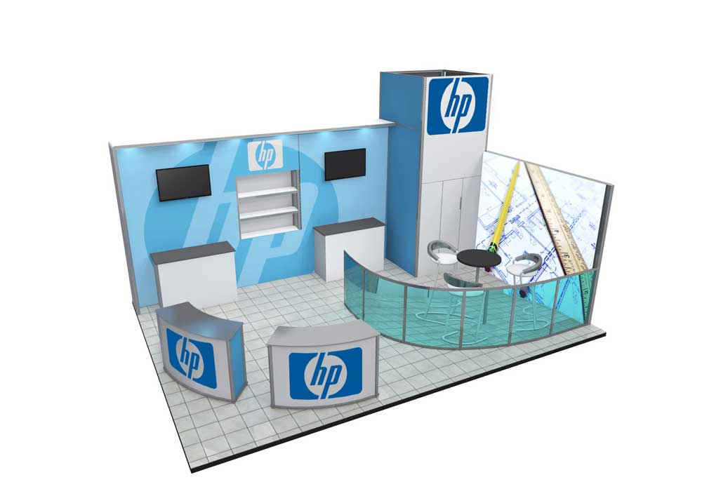 L-Shape & U-Shape Exhibition Stands